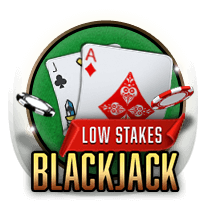 Low Stakes Blackjack card-and-table