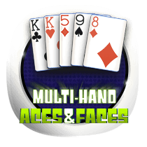 Multi Hand Aces and Faces card-and-table