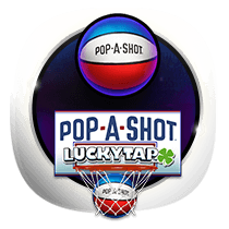 Pop A Shot Lucky Tap card-and-table