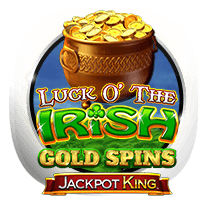 Luck of the Irish Gold Spins Jackpot King slots